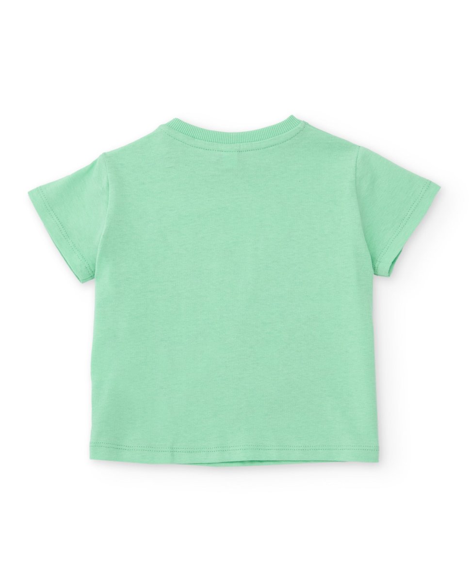 Camiseta de niño de punto y estampado dinámico - Imagen 3