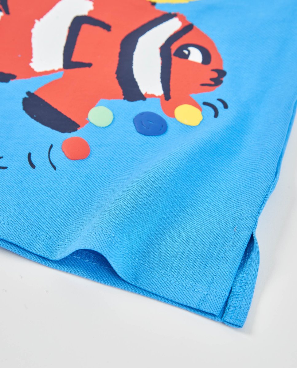 Camiseta de niño de punto con tirantes - Imagen 6