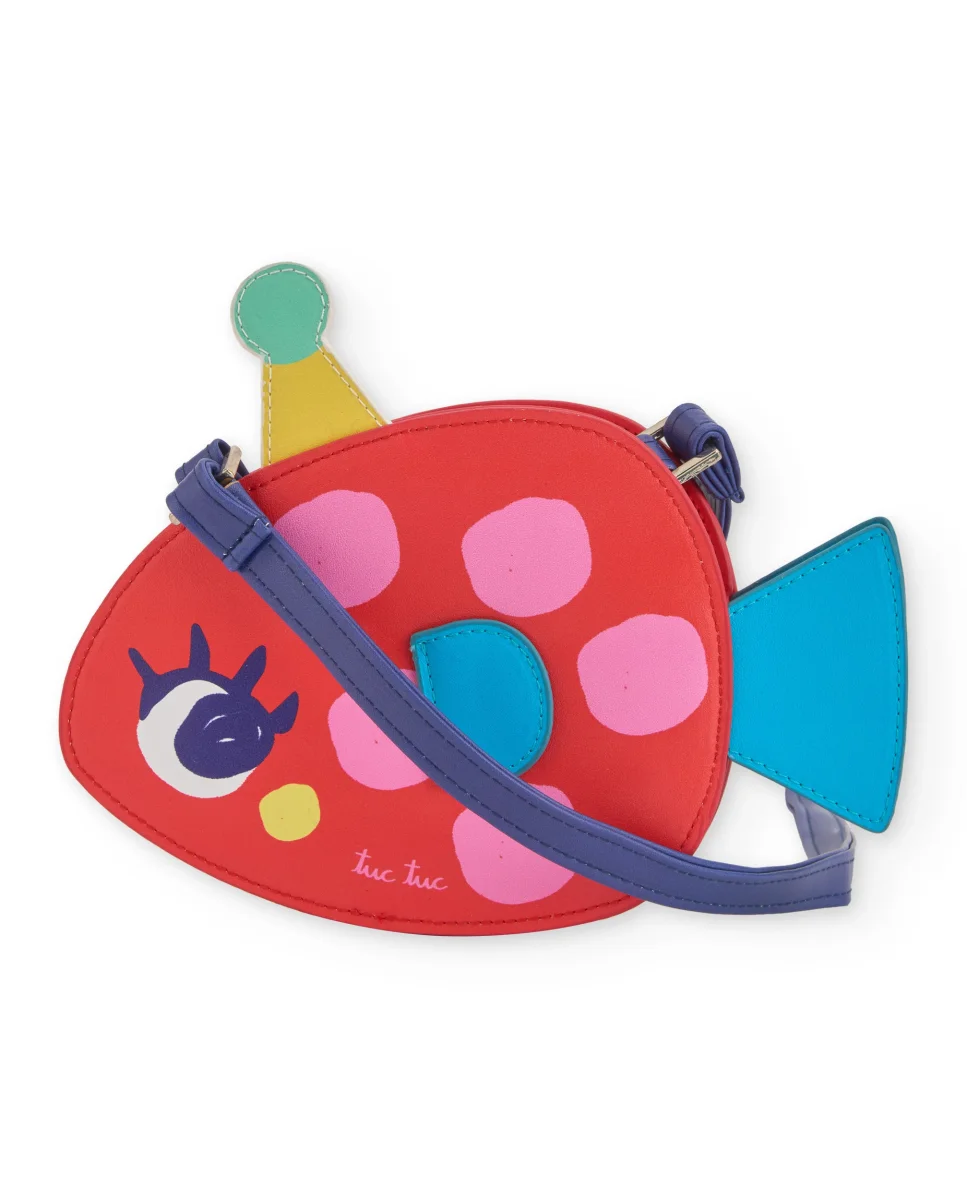 Bolso de niña de plana con diseño de pez - Imagen 2