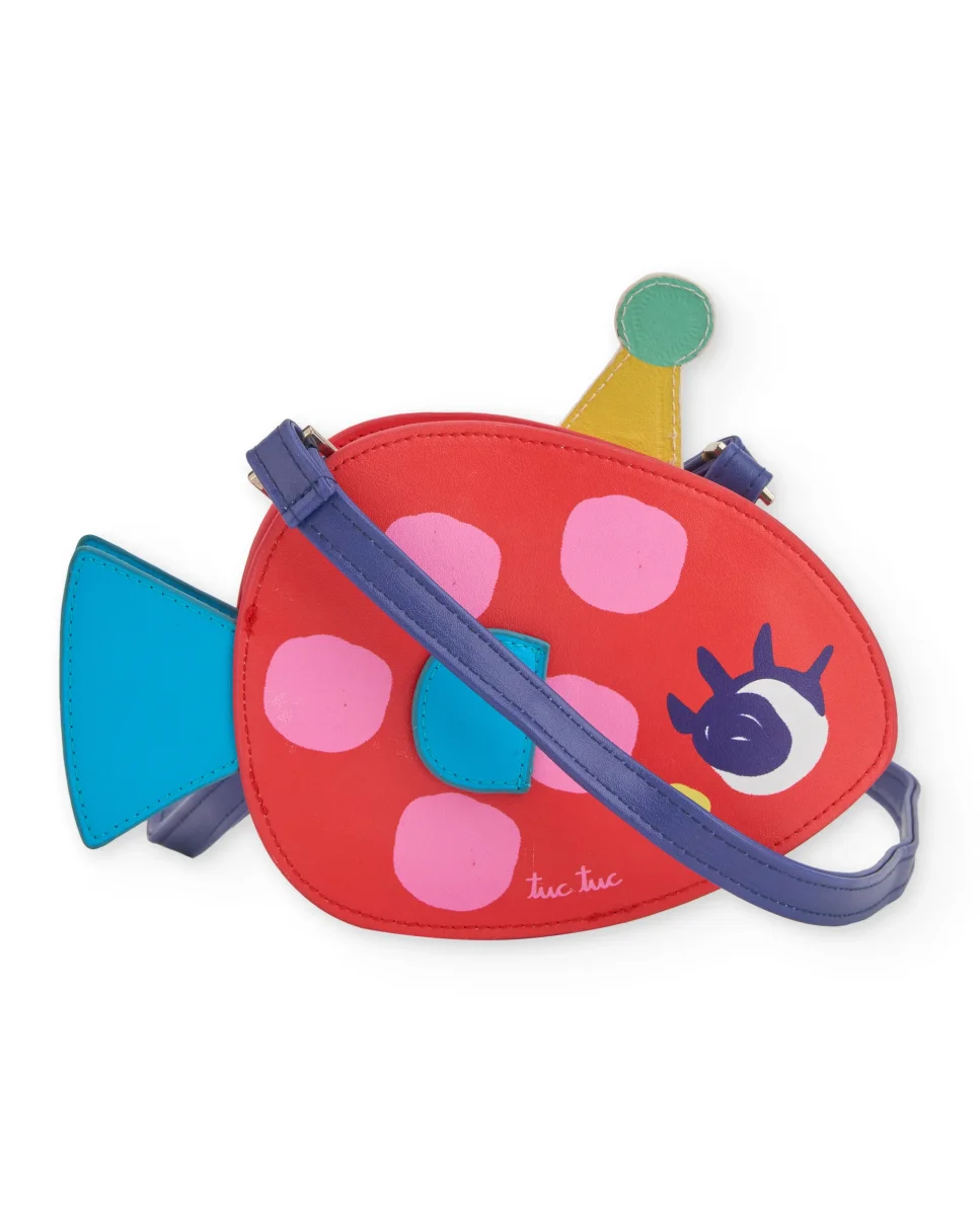 Bolso de niña de plana con diseño de pez - Imagen 3
