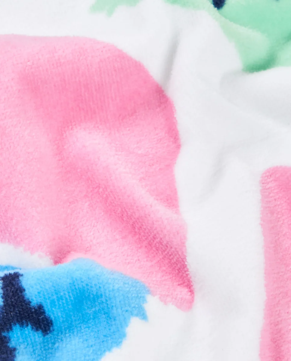 Toalla de niña de punto con estampado marino - Imagen 4