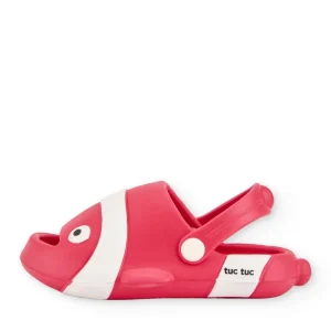 Zuecos unisex de plana y diseño pez payaso
