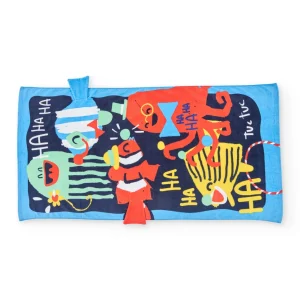 Toalla de niño de punto con detalles en relieve