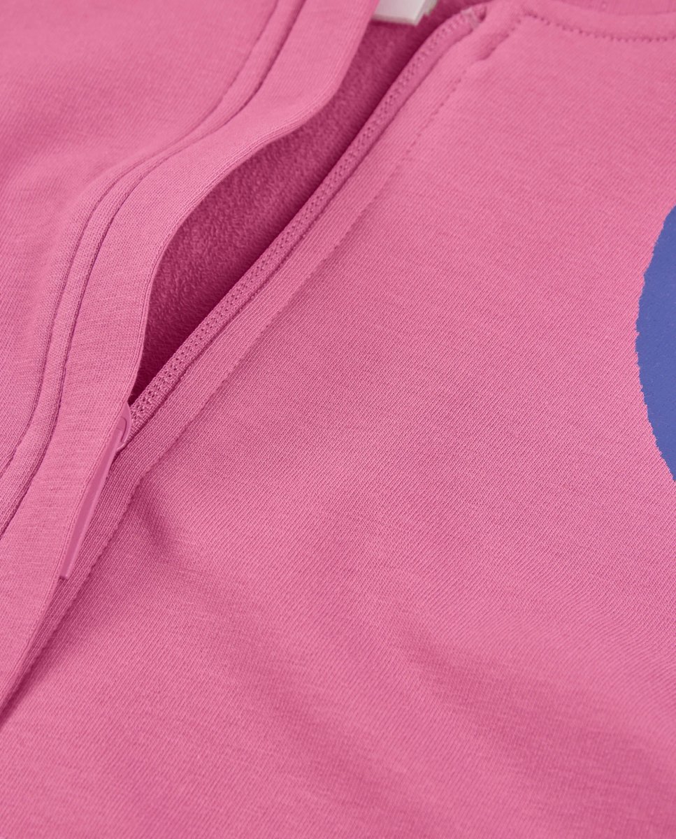 Sudadera de niña de punto y diseño corto - Imagen 4