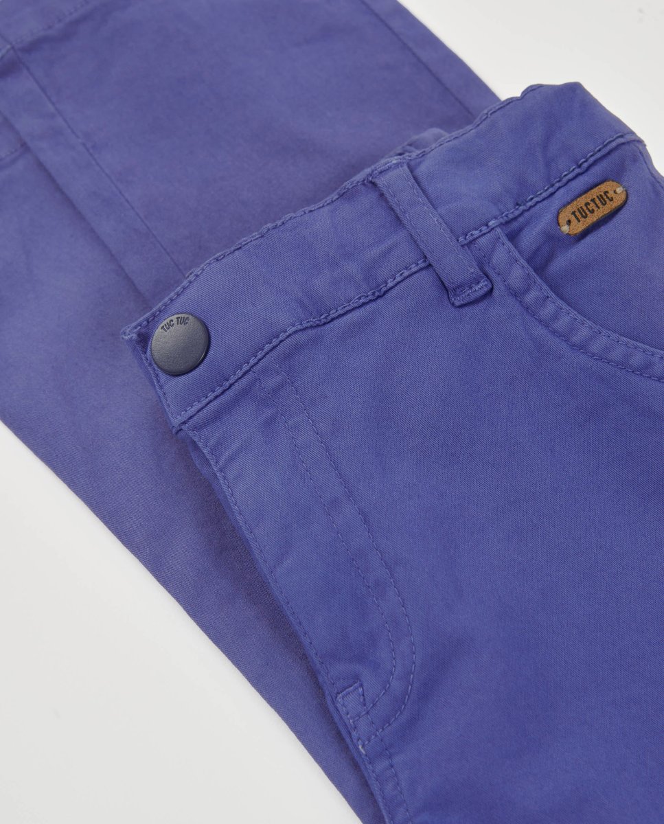 Pantalones de niño de plana y cintura ajustable - Imagen 5