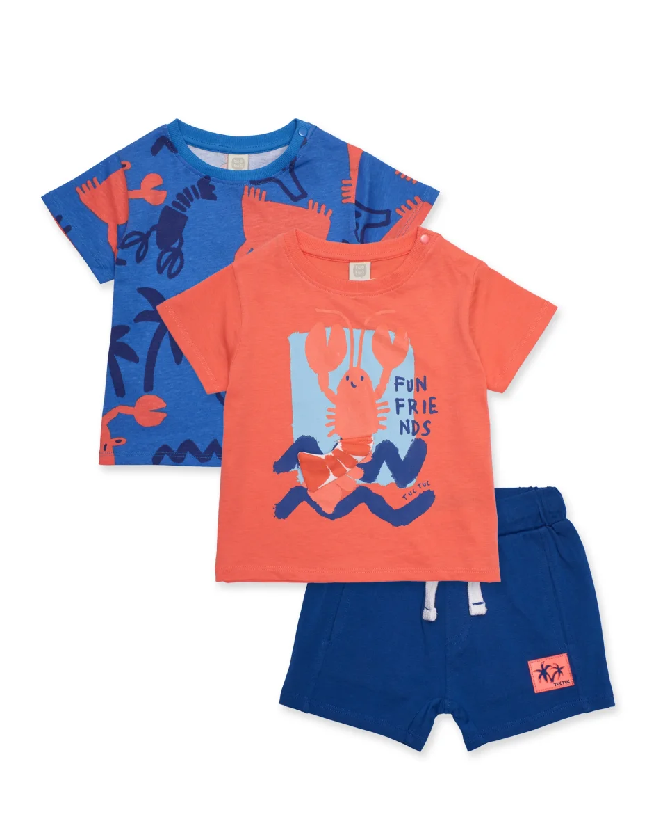 Conjunto de niño de punto de tres piezas - Imagen 2