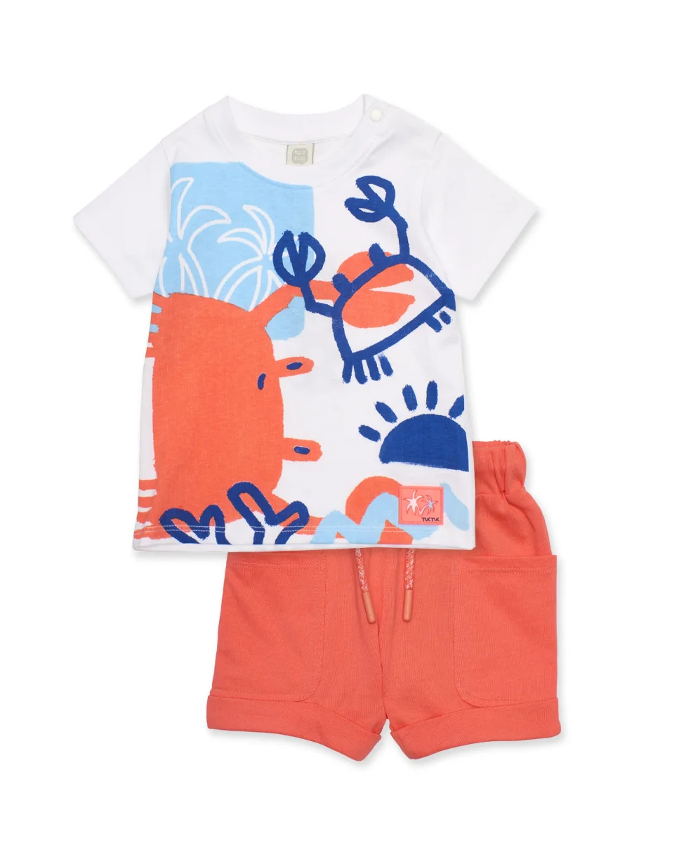 Conjunto de niño de punto con gran estampado - Imagen 2