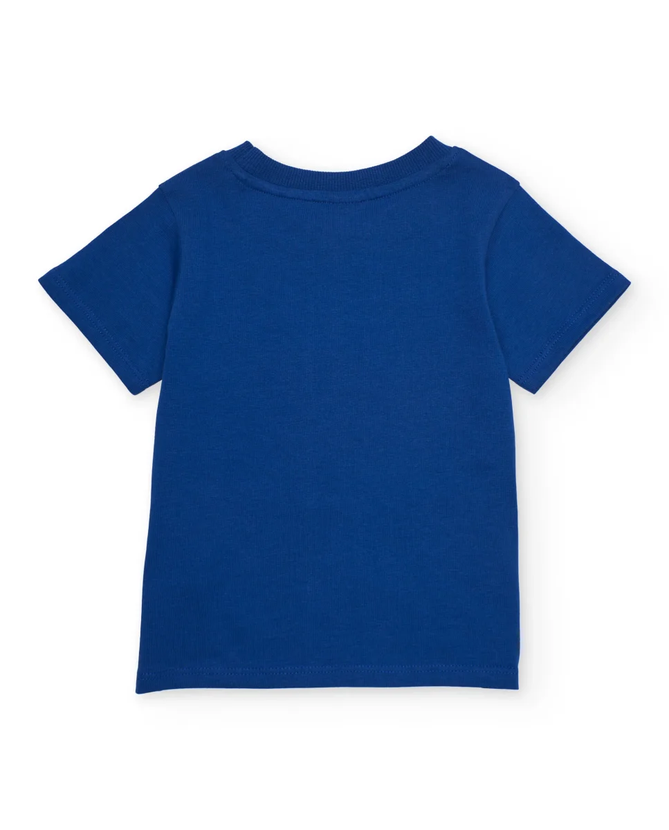 Camiseta de niño de punto y tapeta frontal - Imagen 3