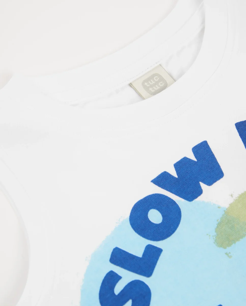 Camiseta de niño de punto y tirantes - Imagen 5