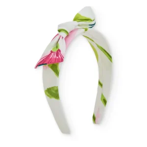 Diadema de niña de plana con lazo decorativo