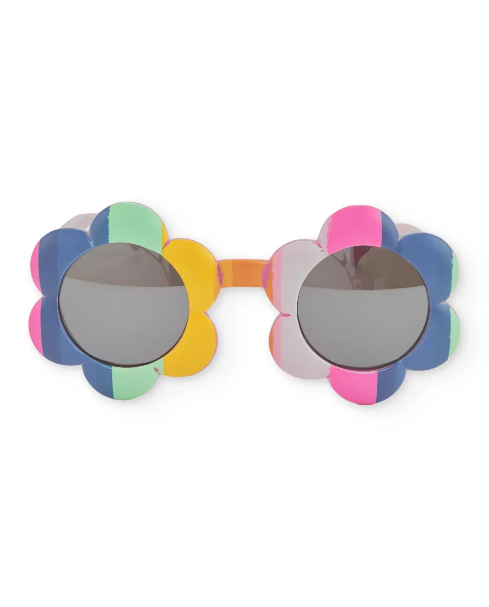 Gafas de sol de niña con forma de flor - Imagen 3