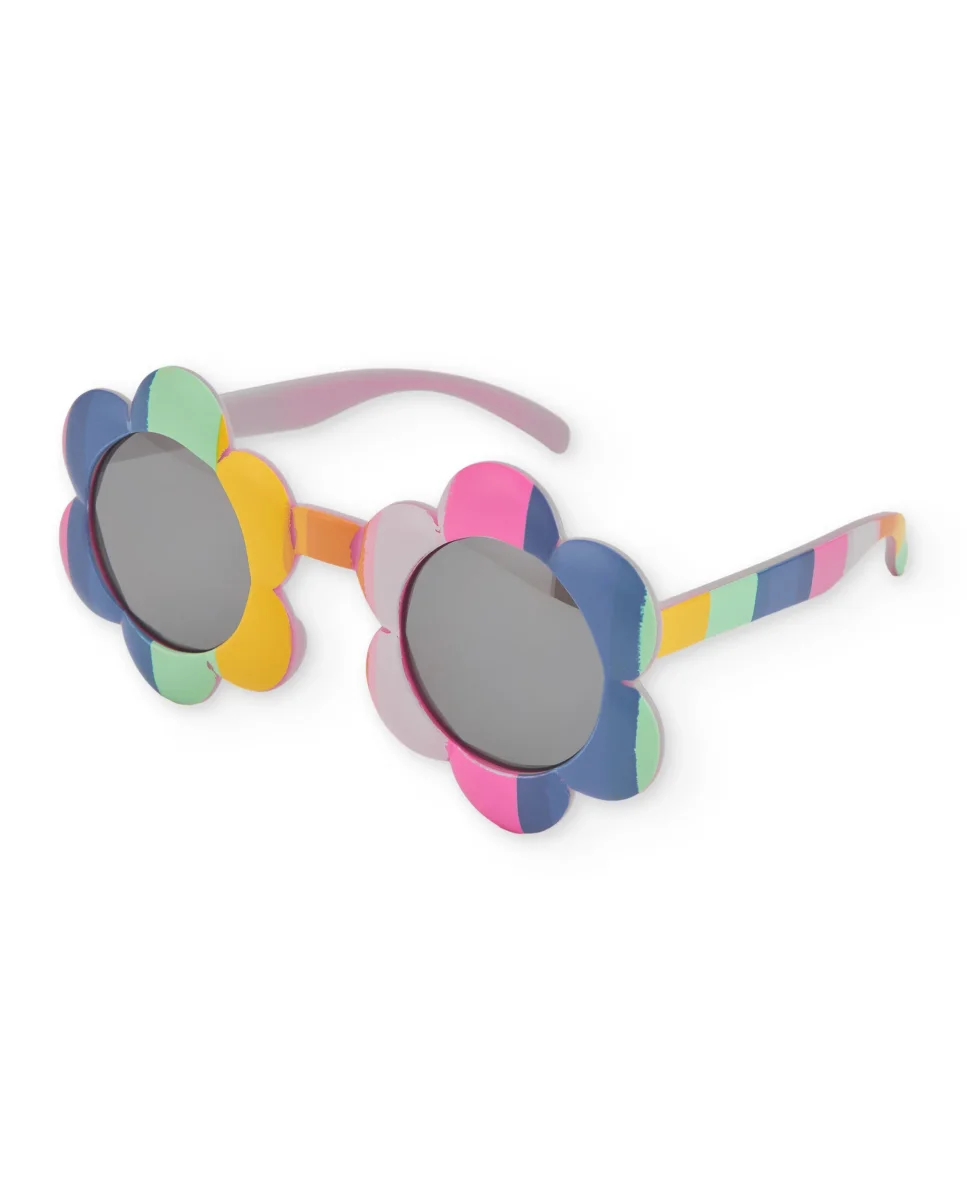 Gafas de sol de niña con forma de flor - Imagen 4