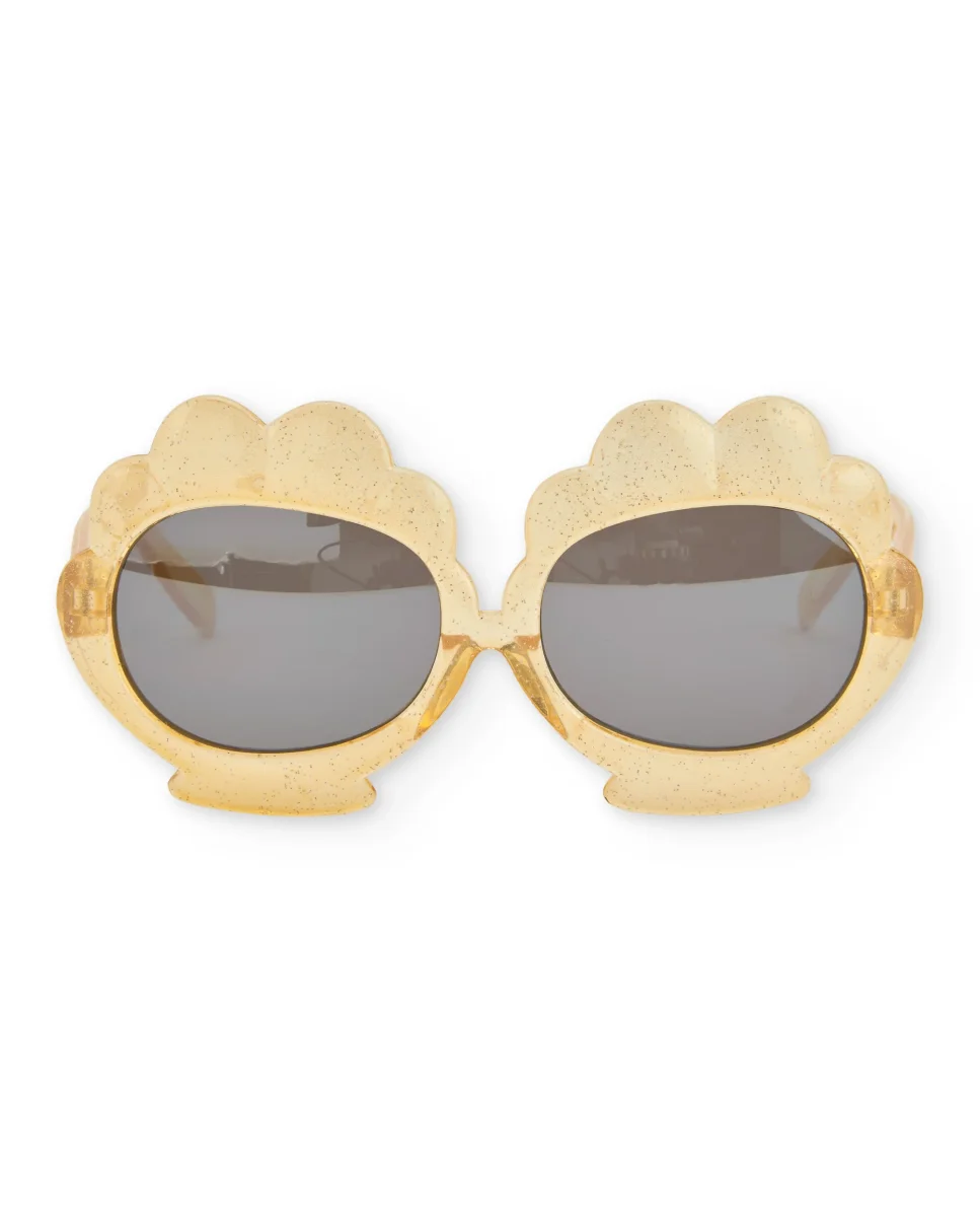 Gafas de sol de niña con forma de concha