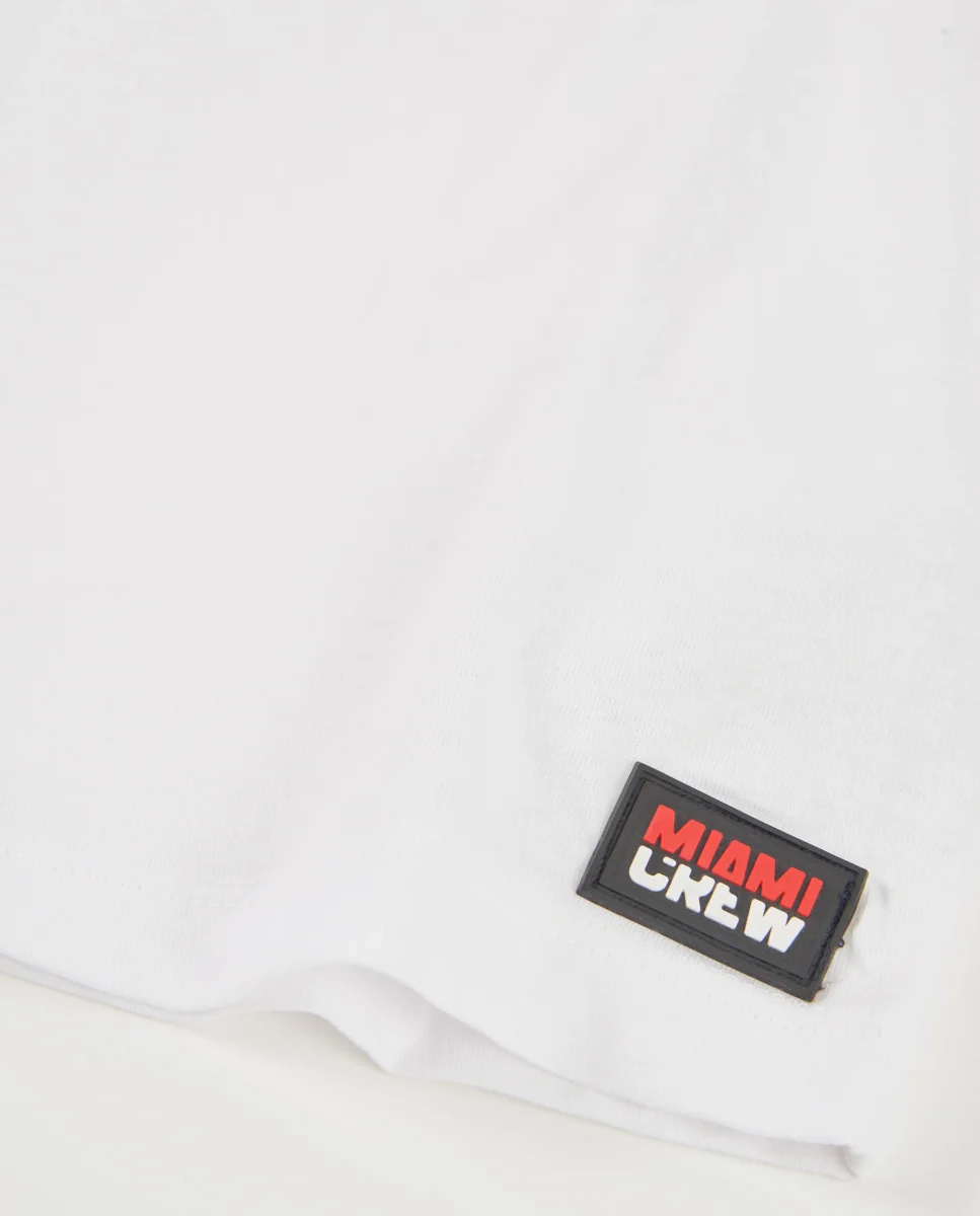 Camiseta de niño de punto con estampado frontal - Imagen 6