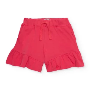 Short de niña de punto con cintura elástica