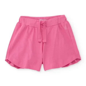 Short de niña de punto con cordón ajustable