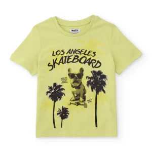 Camiseta de niño de punto de estilo californiano