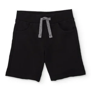 Bermuda de niño de punto con cordón ajustable