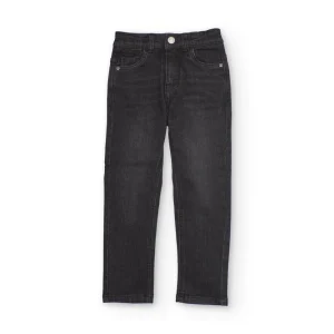 Pantalones de niño de plana y tejido denim