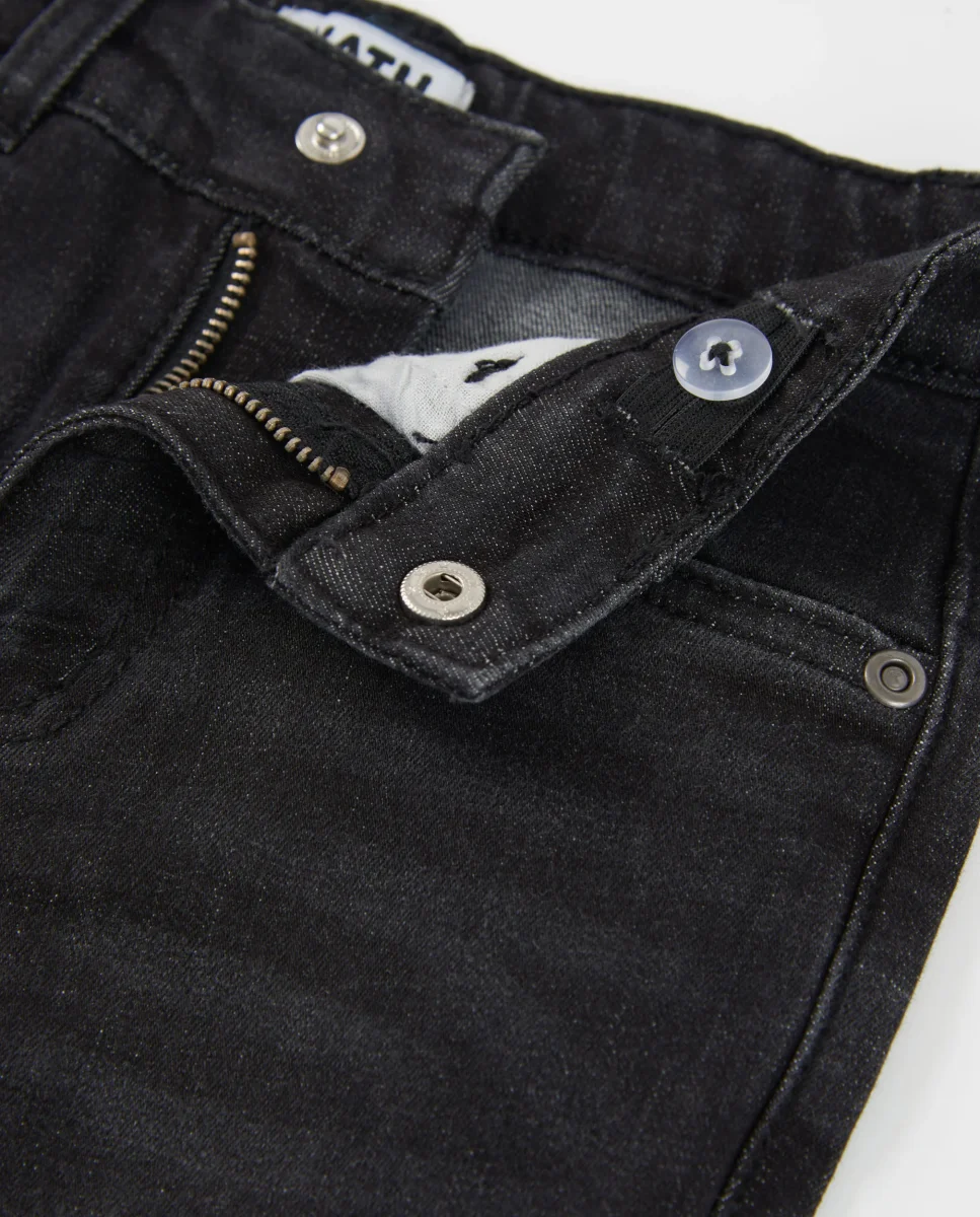 Pantalones de niño de plana y tejido denim - Imagen 4