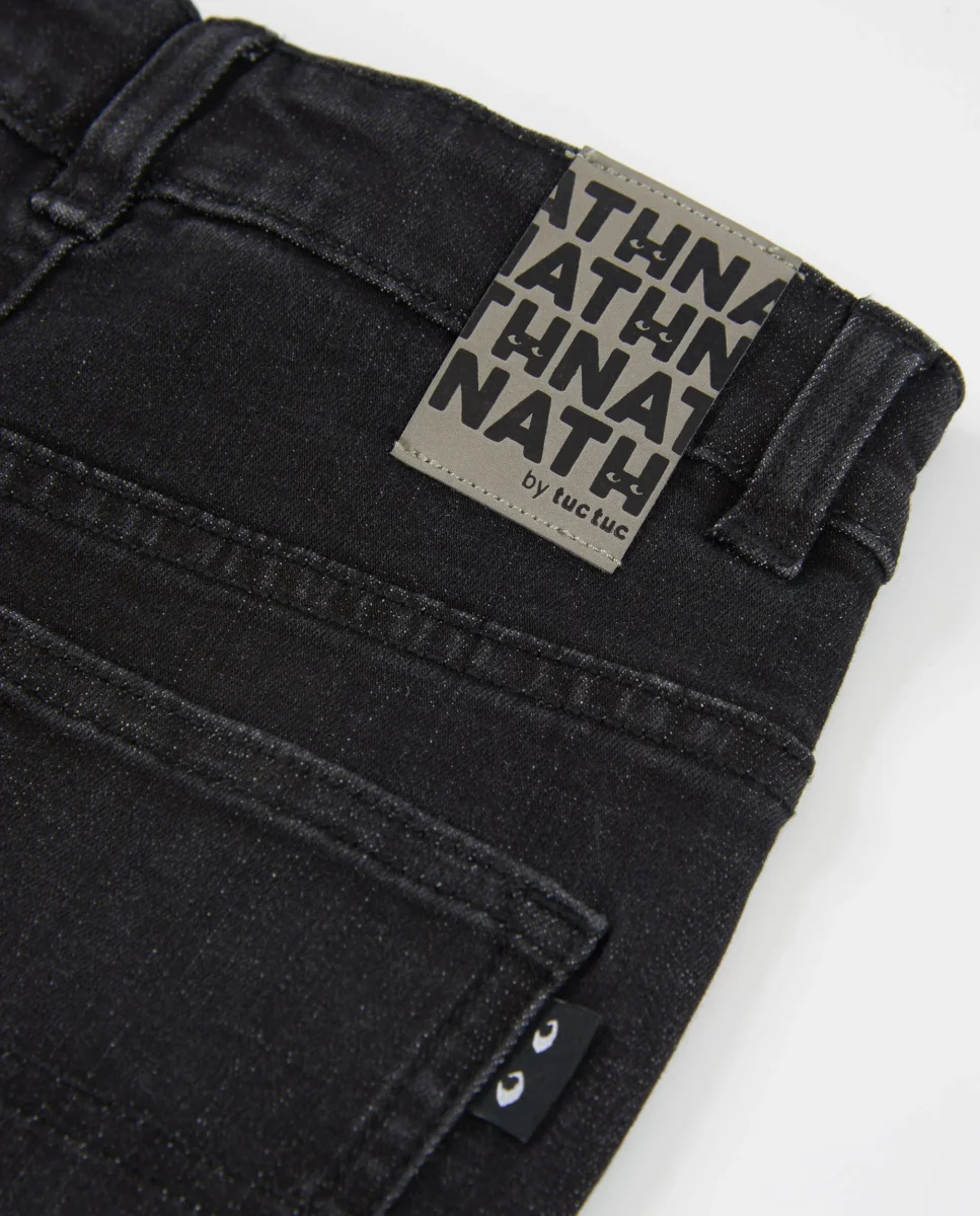 Pantalones de niño de plana y tejido denim - Imagen 5
