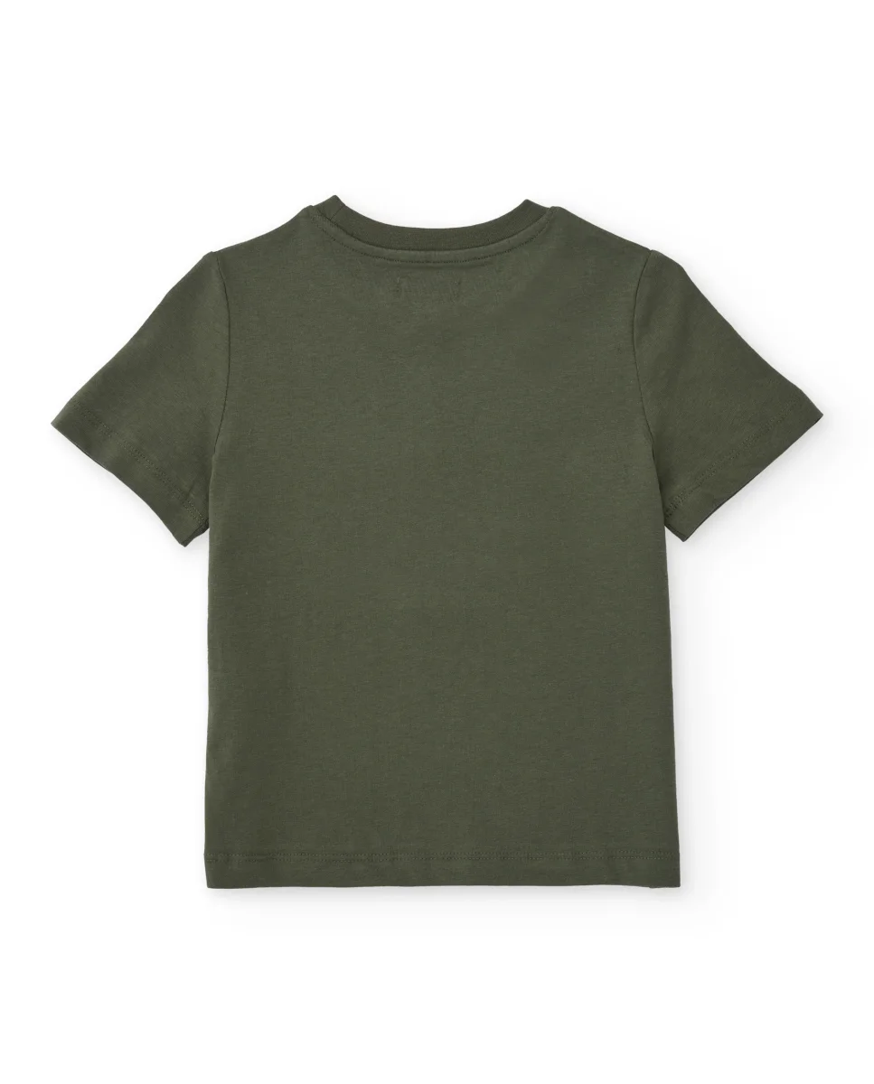 Conjunto de niño de punto con mensaje gráfico - Imagen 5