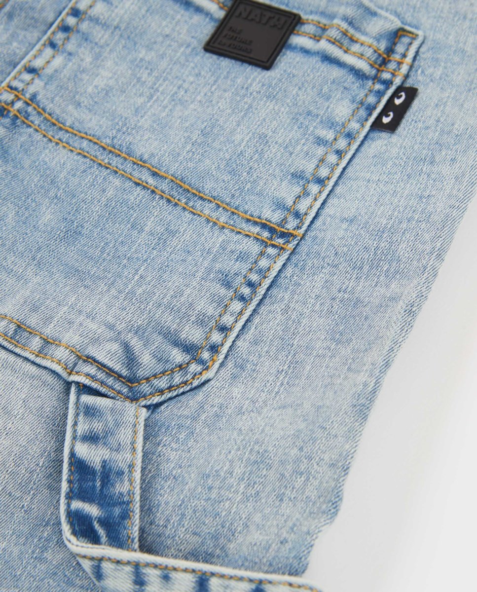 Bermuda de niño de plana y tejido denim - Imagen 6