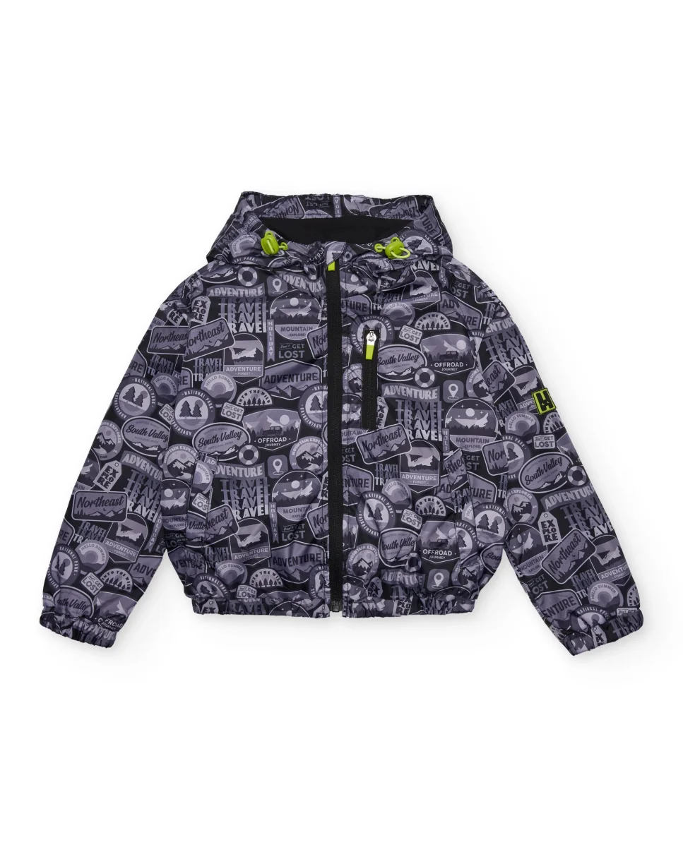 Chaqueta de niño de plana con temática aventurera - Imagen 2