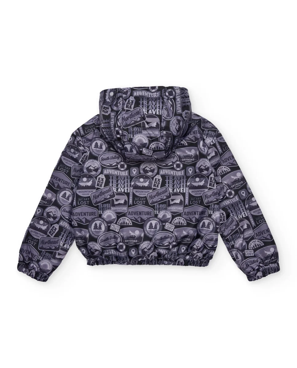 Chaqueta de niño de plana con temática aventurera - Imagen 3