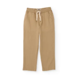Pantalones de niño de plana con cintura elástica