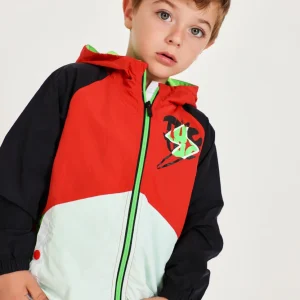 Chaqueta de niño de plana con cierre cremallera
