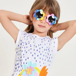 Gafas de sol de niña con forma de flor