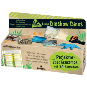 Linterna y proyector dinosaurios - Moses