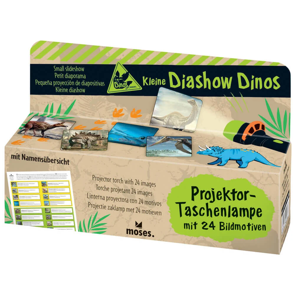 Linterna y proyector dinosaurios - Moses - Imagen 2