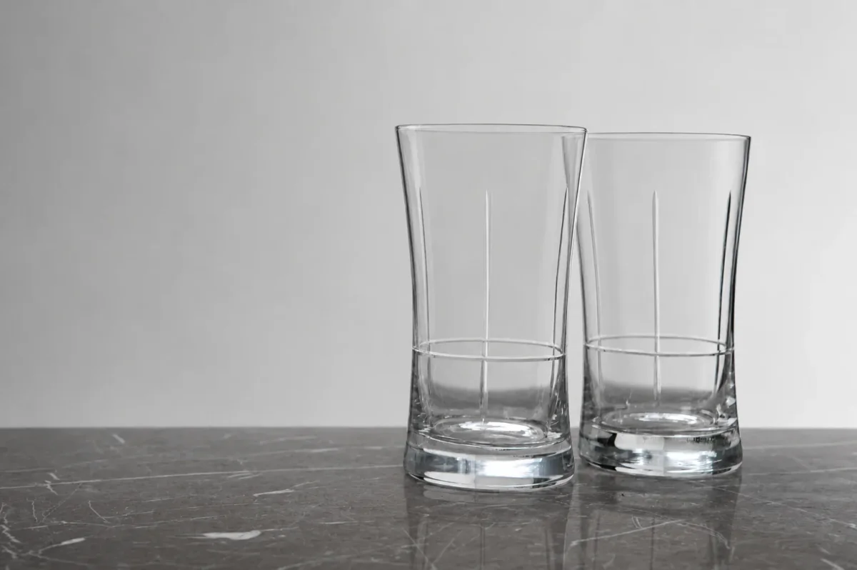 VASO DE CRISTAL ALTO