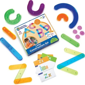 Set de construcción de letras con actividades - Learning Resources
