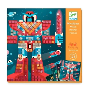Collage mosaicos Space battle - Djeco