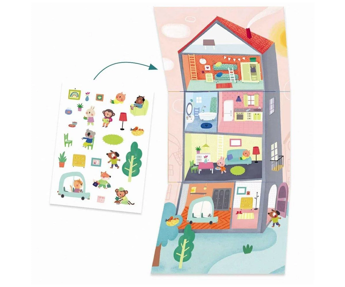 Cofre multiactividad Los animales - Djeco - Imagen 3