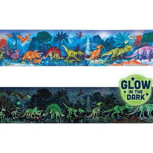 Puzzle Dinosaurios fluorescente - Hape
