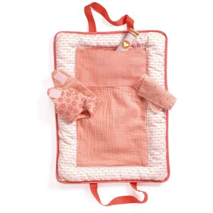 Bolso Cambiador Pink Peak Pomea para Muñecos