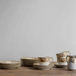 JUEGO DE CAFÉ ART DÉCO JAPONÉS