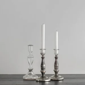 CANDELEROS DE CRISTAL SOPLADO