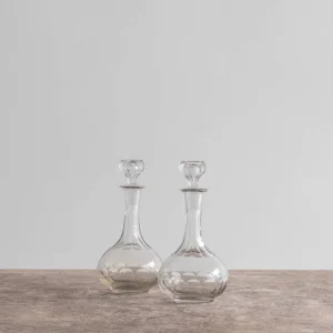 BOTELLAS DE CRISTAL TALLADO