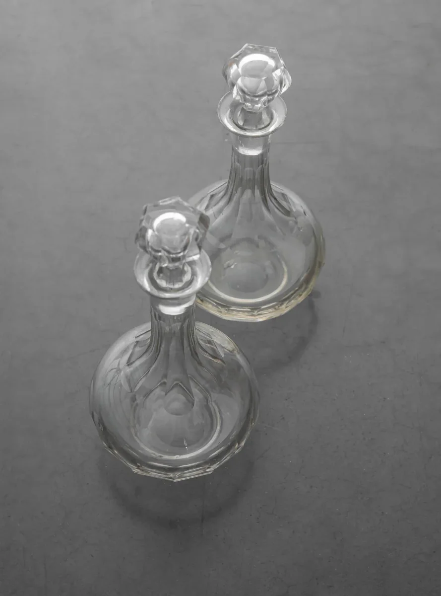 BOTELLAS DE CRISTAL TALLADO - Imagen 3