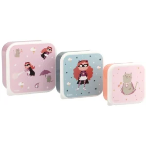 3 cajas almuerzo Fantastic Girl