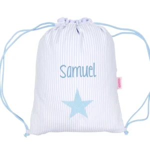 Mochila Saco Oxford Azul