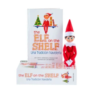 Cuento y Muñeco Elfo Explorador Niño The Elf On The Shelf