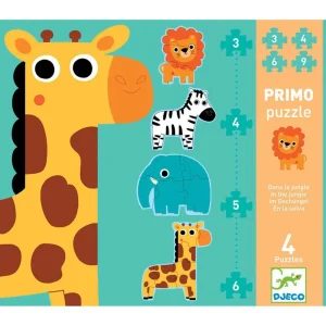 Puzzle evolutivo En la Jungla - Djeco