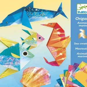 Papiroflexia origami Animales marinos - Djeco