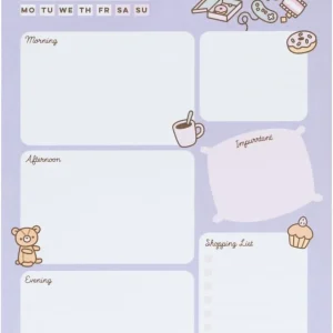 Bloc Planificador diario A5 Pusheen